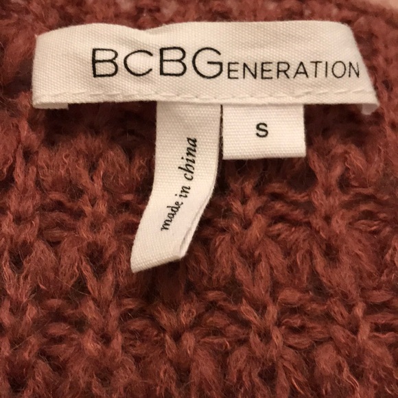 BCBGeneration high low sweater waffle knit - Picture 4 of 4